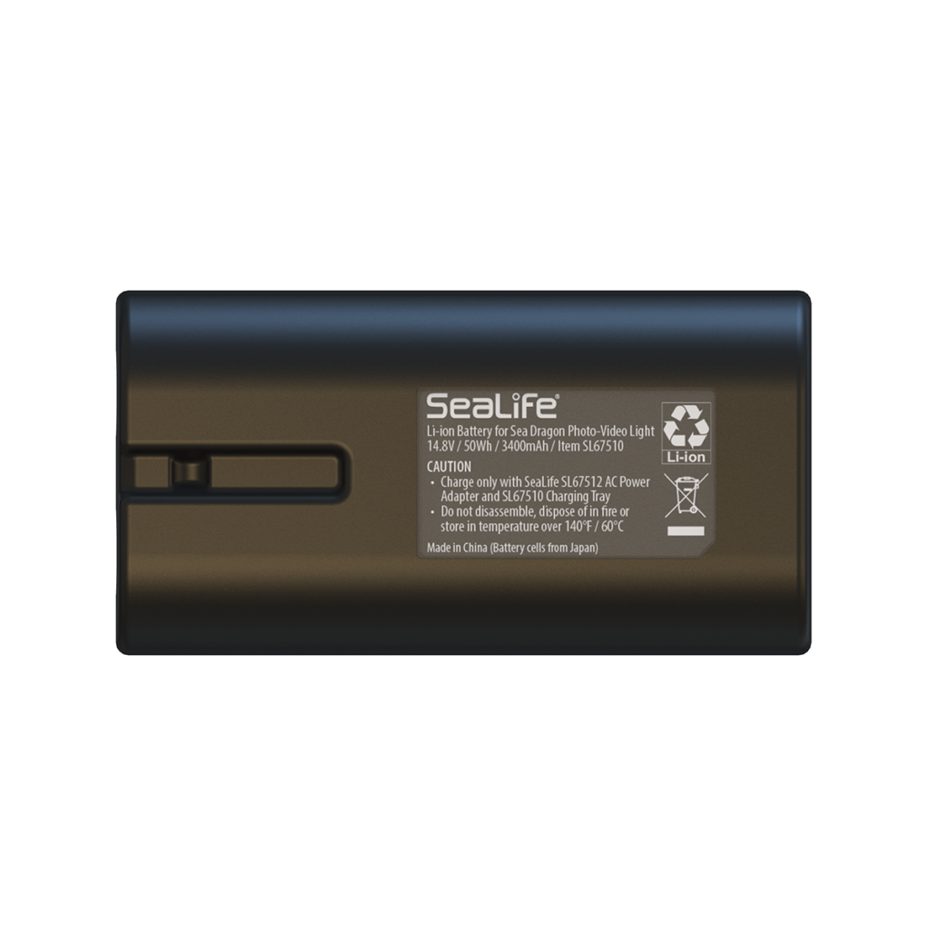 14.8V 50Wh Li-ion Battery for Sea Dragon Photo/Video Lights - SeaLife ...